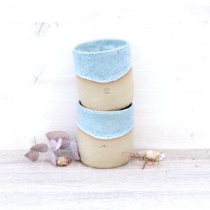 Kaffeebecher Strand & Meer mit Motiv (200ml)